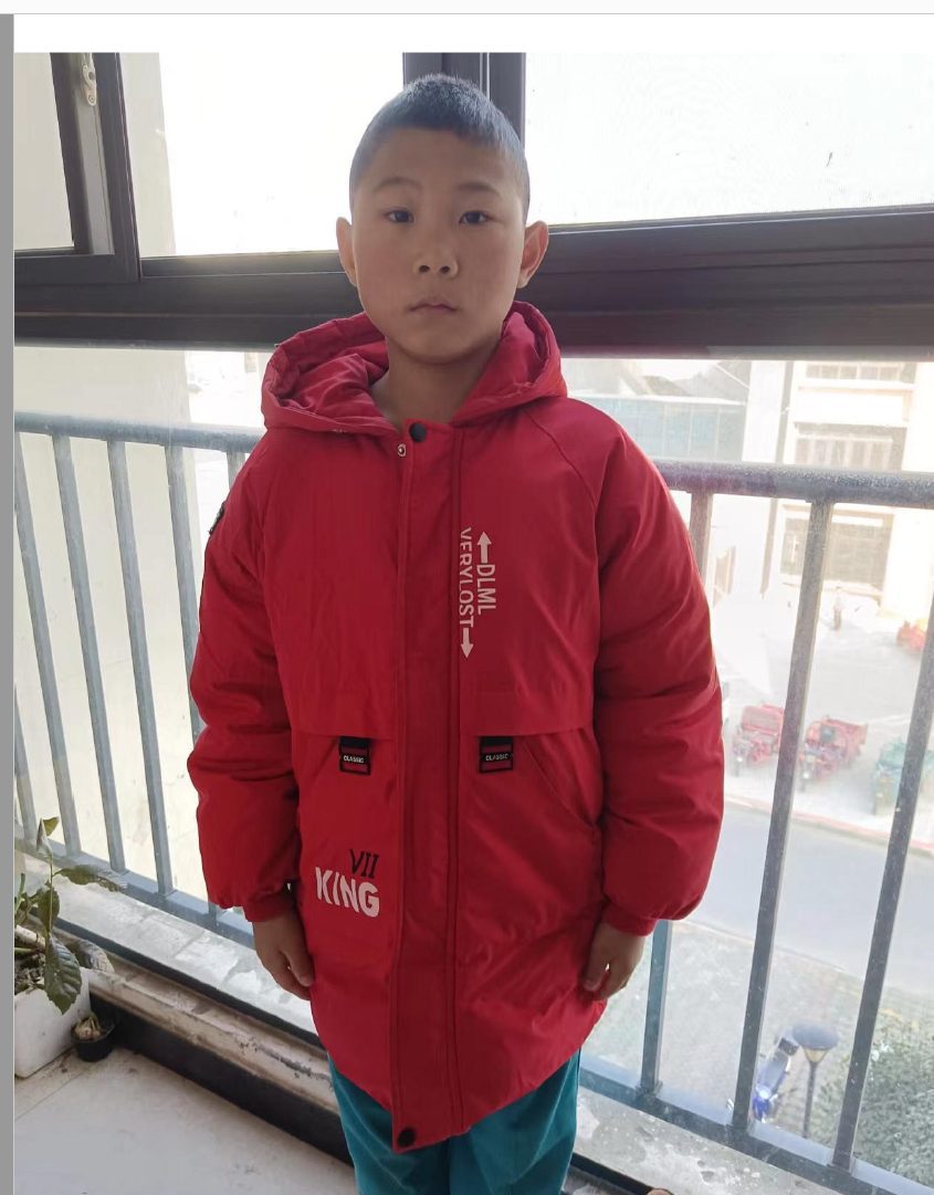 A student supported by the scholarship